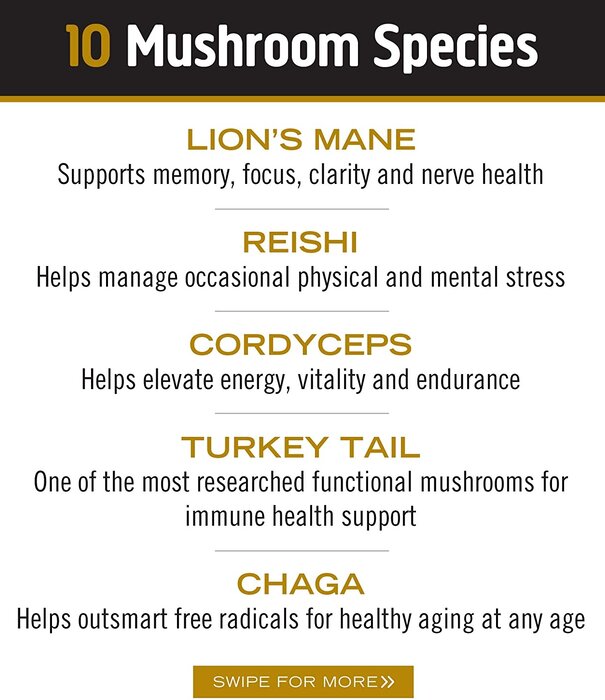 OM Mushroom Om Mushroom Masterblend Powder, 90G