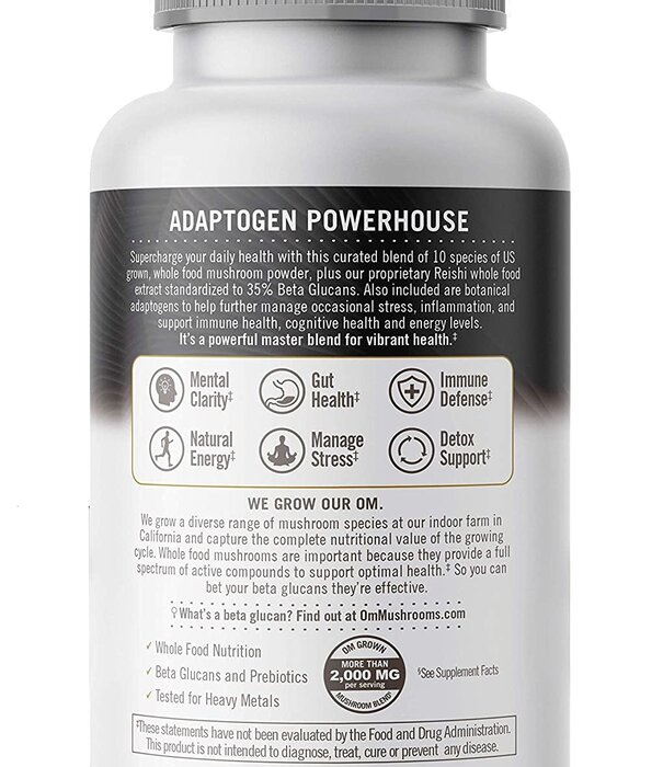 OM Mushroom Om Mushroom Daily Boost, Masterblend, 80cp