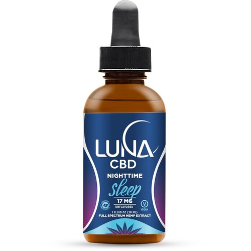 LUNA CBD Luna Nighttime SLEEP, 1oz. (formerly Luna Original Oil)