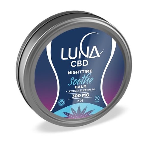 LUNA CBD Luna Nighttime SOOTHE Balm, 2oz. (formerly Luna Balm) LUNA CBD Luna Nighttime SOOTHE Balm, 2oz. (formerly Luna Balm)