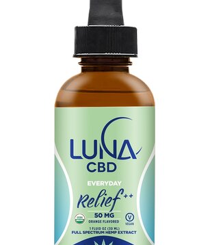 Luna Everyday RELIEF++, 1500mg 1oz.