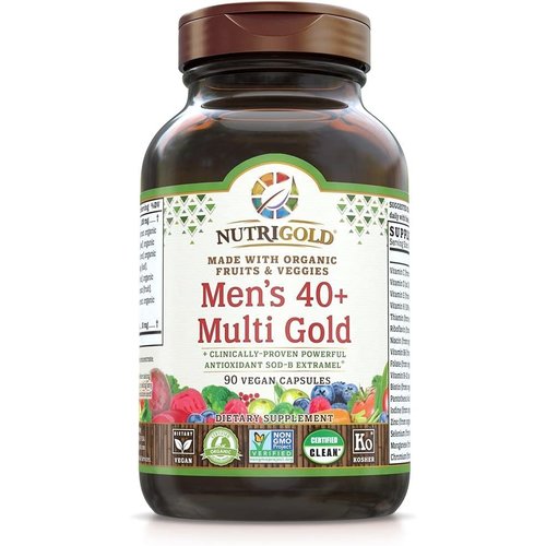 Nutrigold Nutrigold Men's 40+ Multi Gold, 90vc Nutrigold Nutrigold Men's 40+ Multi Gold, 90vc
