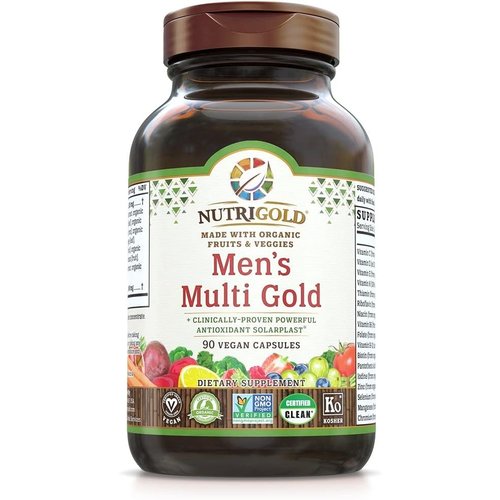 Nutrigold Nutrigold Men's Multi Gold, 90vc Nutrigold Nutrigold Men's Multi Gold, 90vc