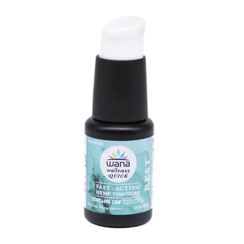 Wana Wellness Wana Wellness Fast Acting Hemp Tincture, Restore, 1oz - DISCO Wana Wellness Wana Wellness Fast Acting Hemp Tincture, Restore, 1oz - DISCO