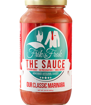 Frik & Frak Sauce, Classic Marinara Sauce, 24oz.