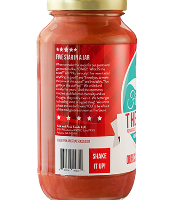 Frik & Frak Frik & Frak Sauce, Classic Marinara Sauce, 24oz.