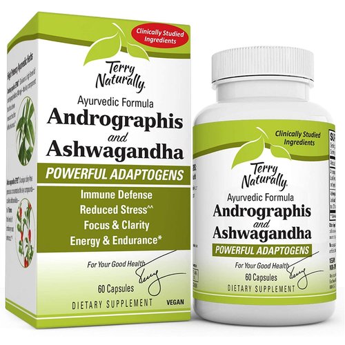 TERRY NATURALLY Terry Naturally Andrographus & Ashwagandha, 60cp TERRY NATURALLY Terry Naturally Andrographus & Ashwagandha, 60cp