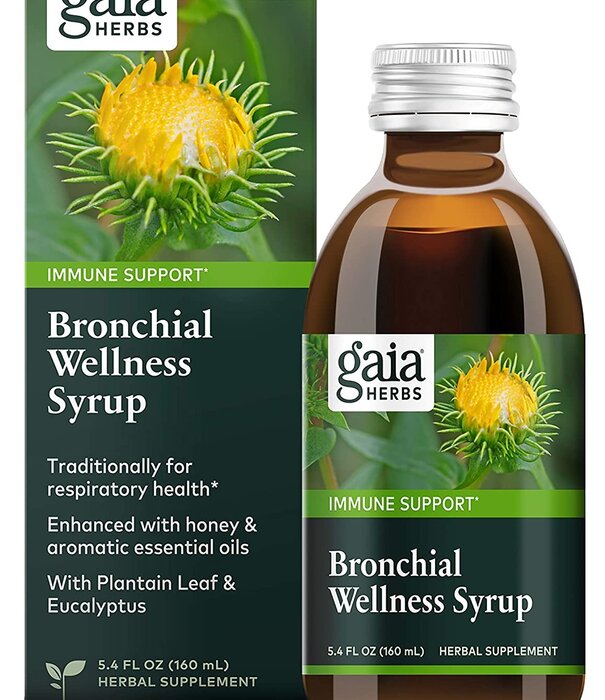 GAIA HERBS Gaia Bronchial Wellness Syrup 5.4oz