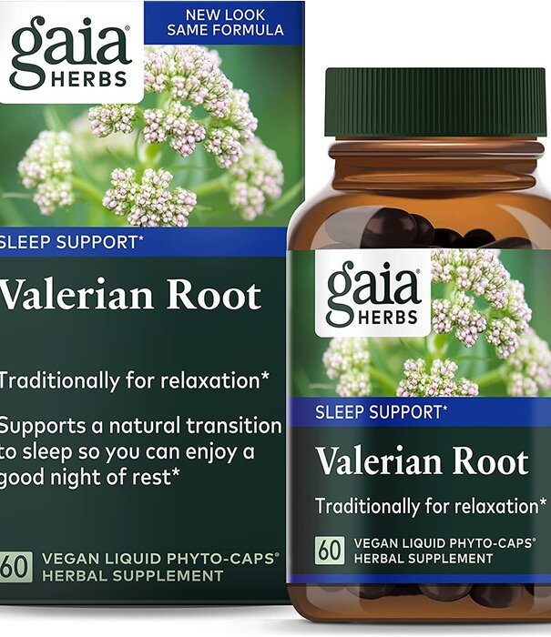 GAIA HERBS Gaia Valerian Root LP, 60cp