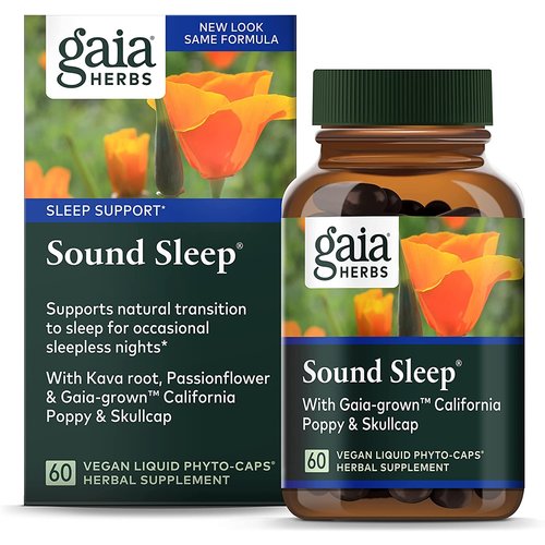GAIA HERBS Gaia Sound Sleep, 60cp GAIA HERBS Gaia Sound Sleep, 60cp