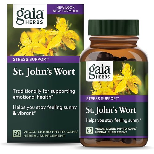 GAIA HERBS Gaia St. John's Wort, 60cp GAIA HERBS Gaia St. John's Wort, 60cp
