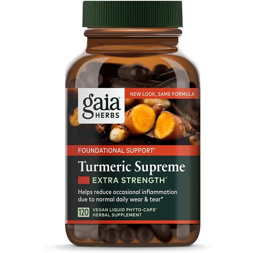 GAIA HERBS Gaia Turmeric Supreme Extra Strength, 120cp