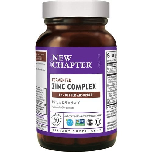 NEW CHAPTER New Chapter Fermented Zinc Complex 60t