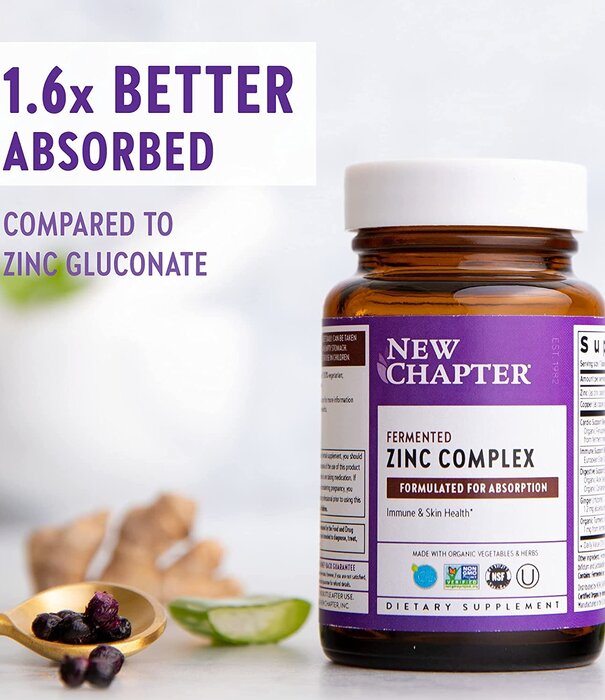 NEW CHAPTER New Chapter Fermented Zinc Complex 60t