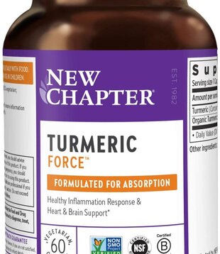 New Chapter Turmeric Force, 60vc