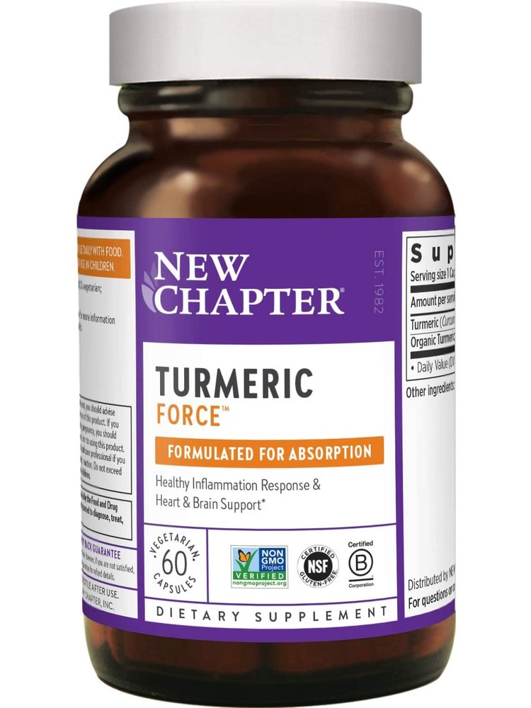NEW CHAPTER New Chapter Turmeric Force, 60vc