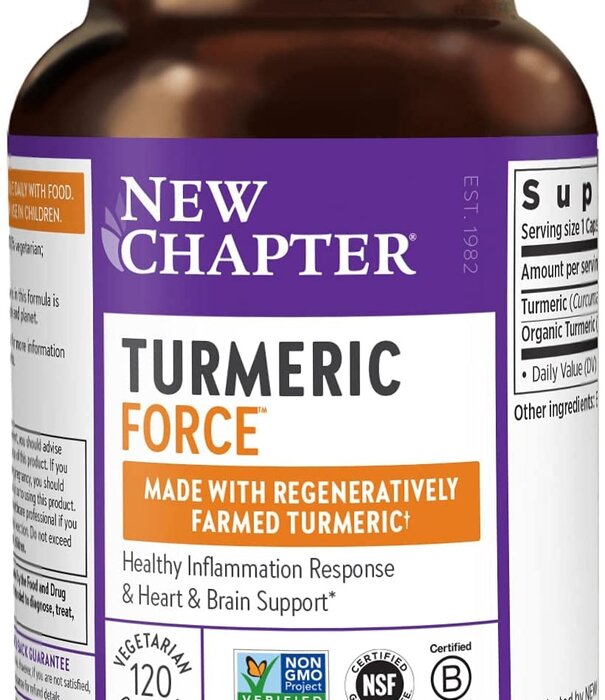 NEW CHAPTER New Chapter Turmeric Force, 120vc DISCO