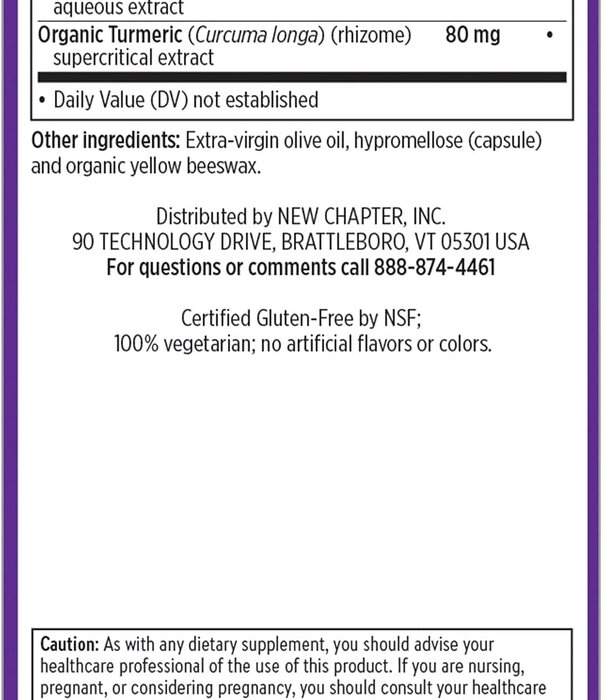 NEW CHAPTER New Chapter Turmeric Force, 120vc