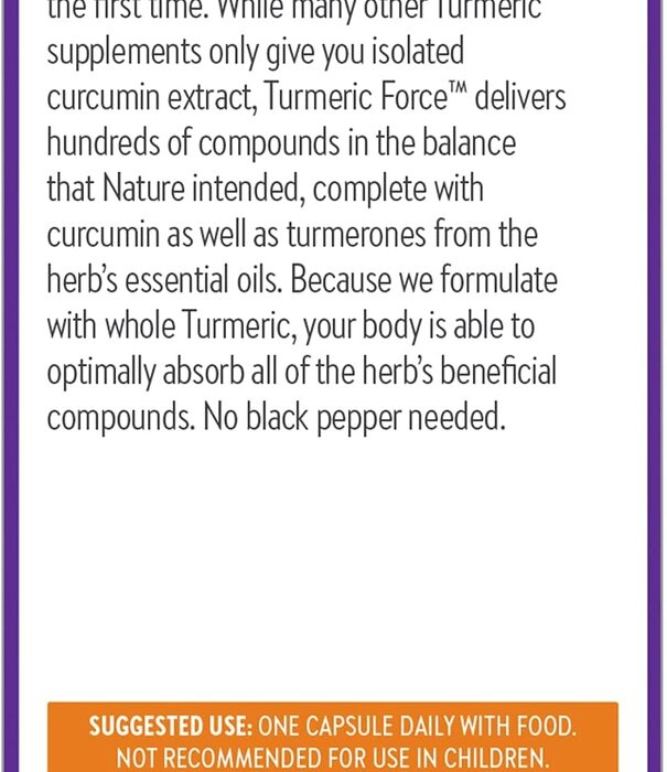 NEW CHAPTER New Chapter Turmeric Force, 120vc DISCO