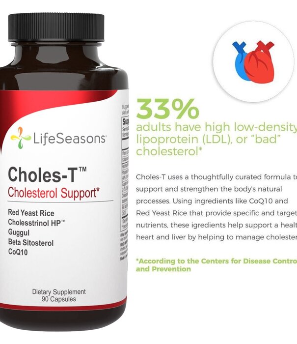 Lifeseasons Lifeseasons Choles-T, 90cp