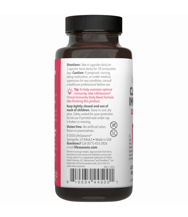 Lifeseasons Lifeseasons Clinical Immunity, Quick Start, 60cp