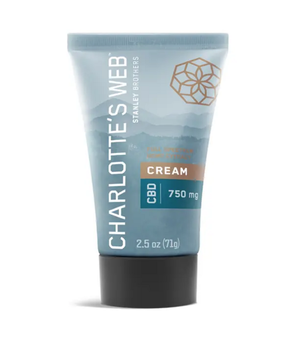 CHARLOTTE'S WEB Charlotte's Web Cream,  750mg, 2.5oz.