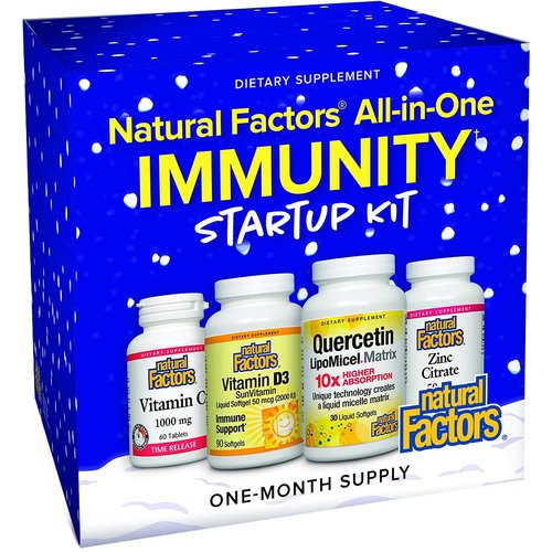 Natural Factors All in One Immunity Startup Kit Natural Factors All in One Immunity Startup Kit