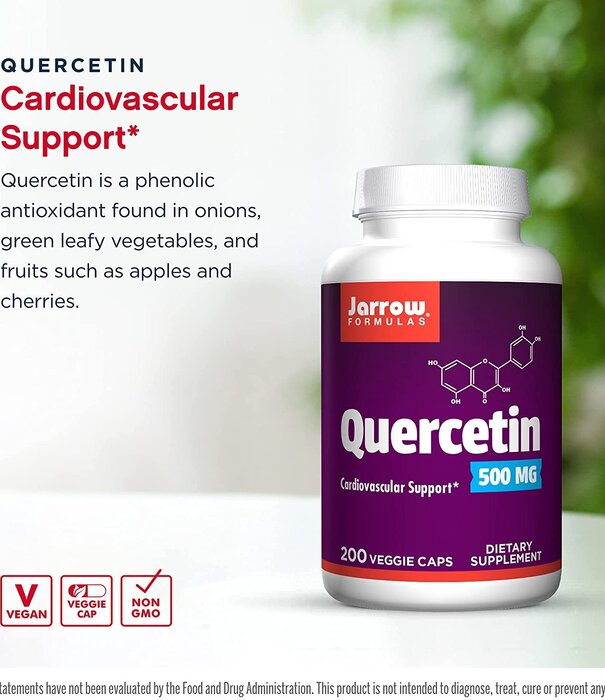 Jarrow Quercetin 500mg, 200vc.