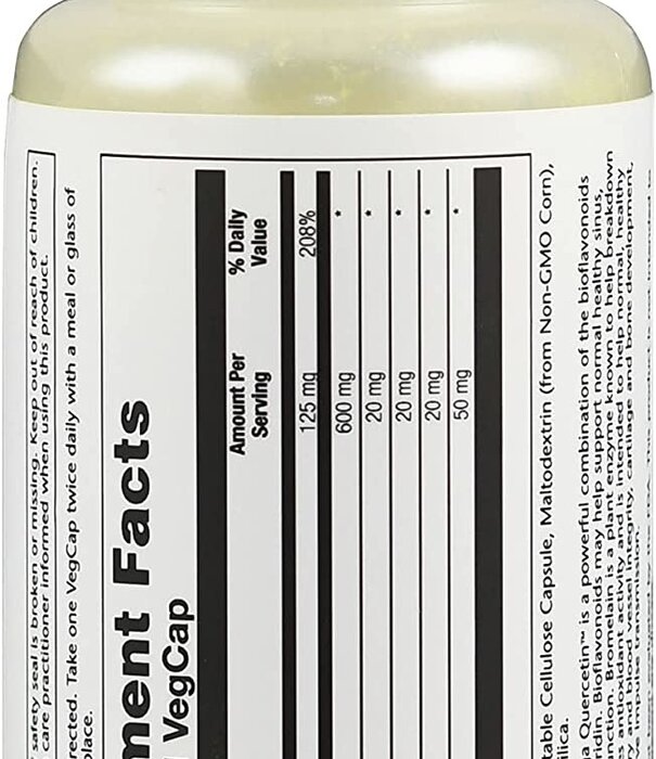 Solaray Mega Quercetin 600mg 60v