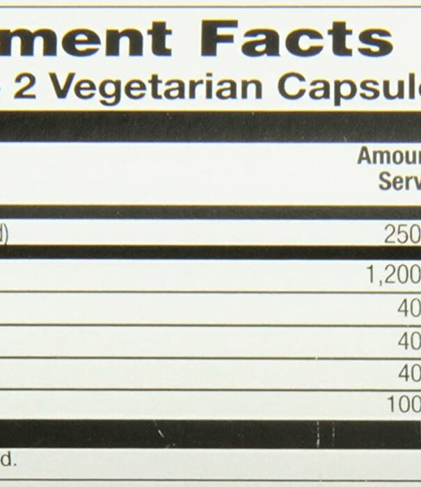 Solaray Mega Quercetin 600mg 60v