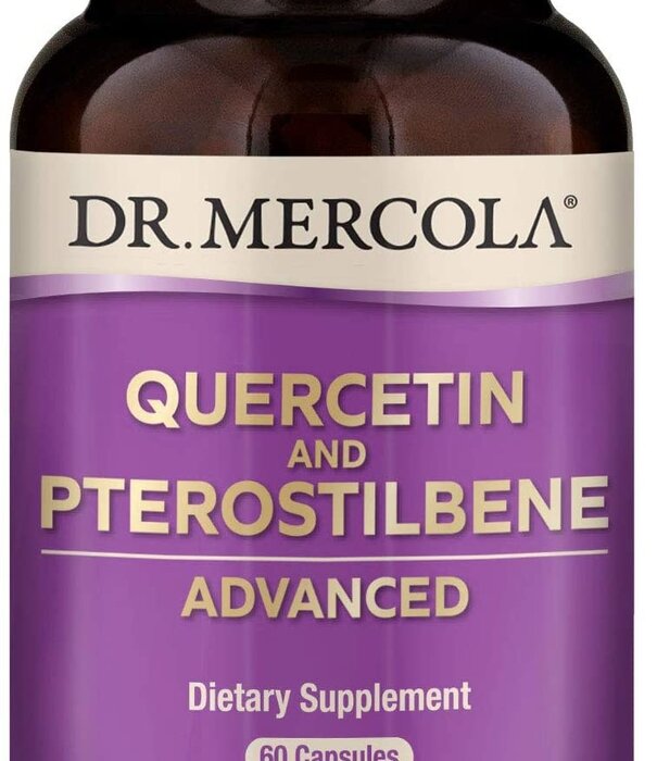 Dr. Mercola Dr. Mercola Quercetin & Pterostilbene, 60cp