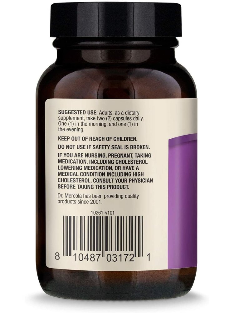 Dr. Mercola Dr. Mercola Quercetin & Pterostilbene, 60cp