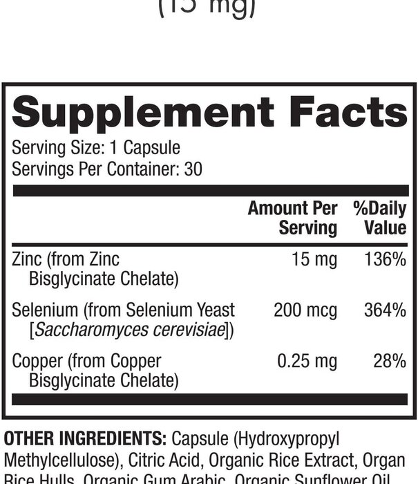 Dr. Mercola Dr. Mercola Zinc + Selenium, 30cp