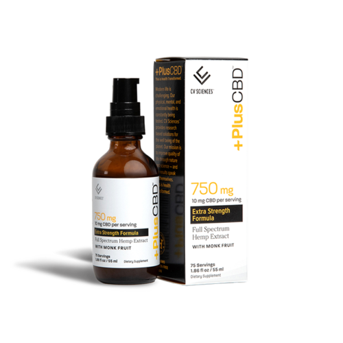PLUS CBD PlusCBD Extra Strength Formula Liquid, 750mg, 1.86oz PLUS CBD PlusCBD Extra Strength Formula Liquid, 750mg, 1.86oz