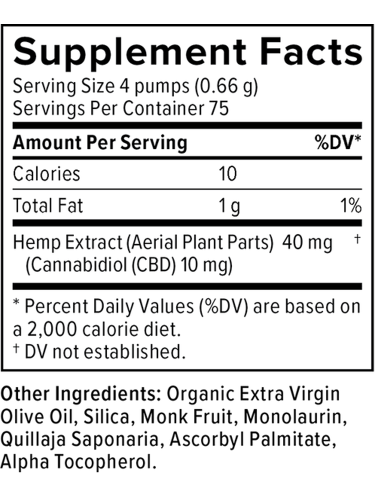 PLUS CBD PlusCBD Extra Strength Formula Liquid, 750mg, 1.86oz