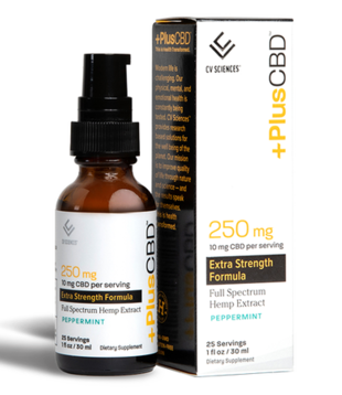 PlusCBD Daily Balance, Peppermint, 1oz, 250mg