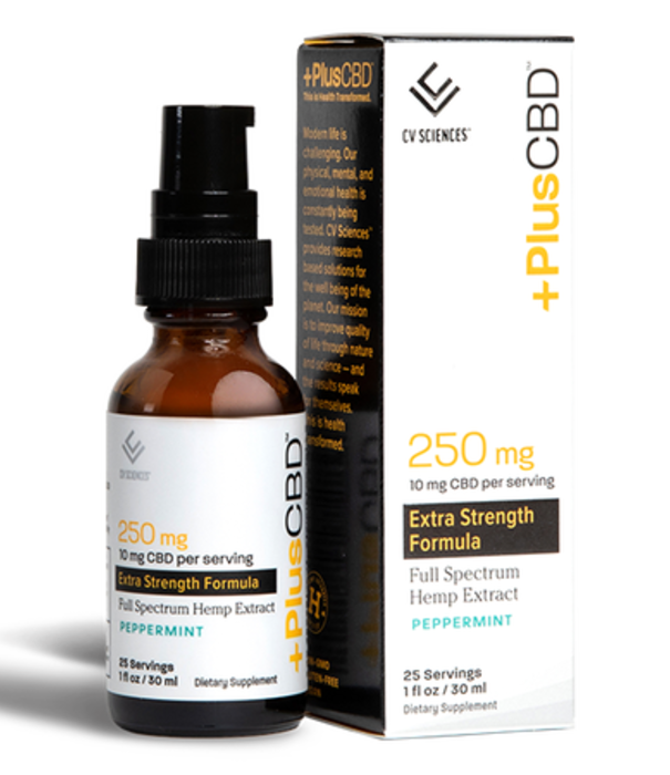 PLUS CBD PlusCBD Daily Balance, Peppermint, 1oz, 250mg