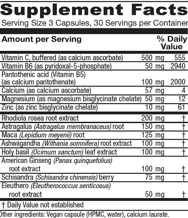 Vitanica Vitanica Adrenal Assist, 90vc DISCO