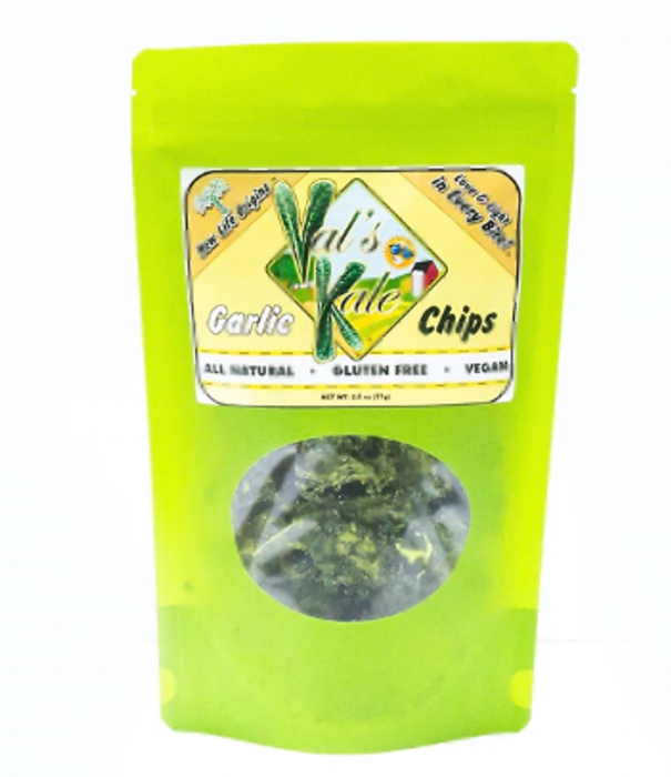 Val's Kale Chips Val's Kale Chips, Garlic, 2oz.