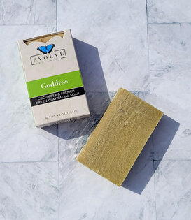Evolve Botanica Body Soap, Green Goddess