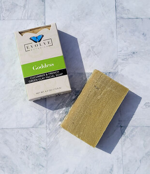 Evolve Botanica Body Soap, Green Goddess