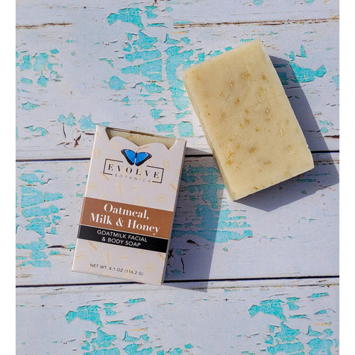 Evolve Botanica Evolve Botanica Soap, Oatmeal Milk & Honey Evolve Botanica Evolve Botanica Soap, Oatmeal Milk & Honey