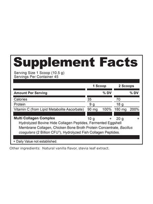 Ancient Nutrition Ancient Nutrition Multi Collagen Protein, Vanilla (45 servings)