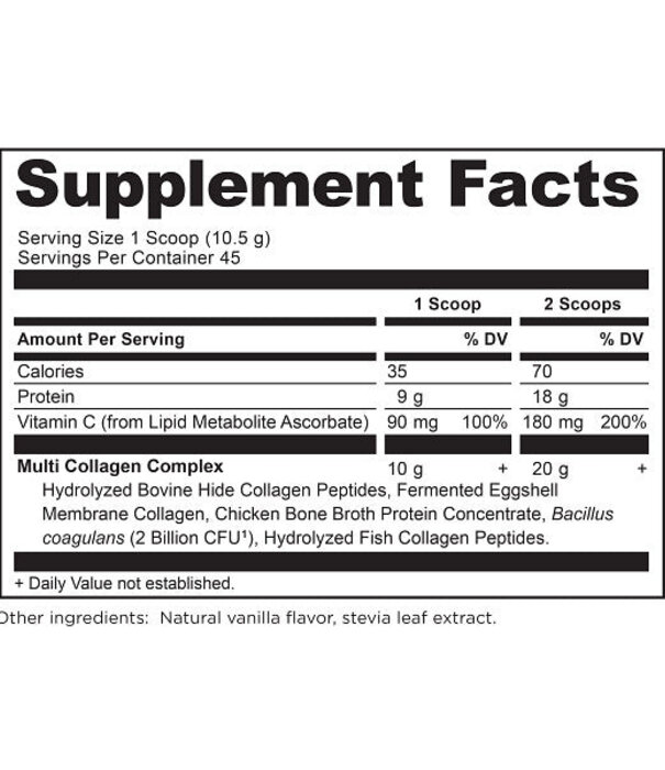 Ancient Nutrition Ancient Nutrition Multi Collagen Protein, Vanilla (45 servings)