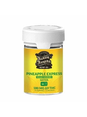 Tillman's Tranquils Tillman's Tranquils D9 Gummies, Pineapple Express, 12mg, 20ct