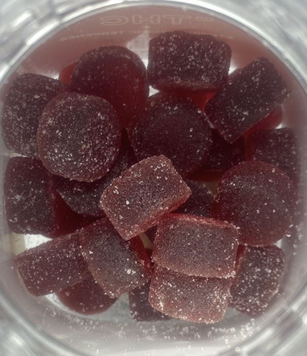 Lumi Sour Strawberry Cookies D9 Gummies, 30ct