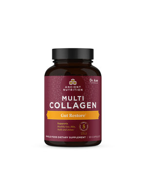 Ancient Nutrition Ancient Nutrition Collagen, Gut Restore, 90cp.