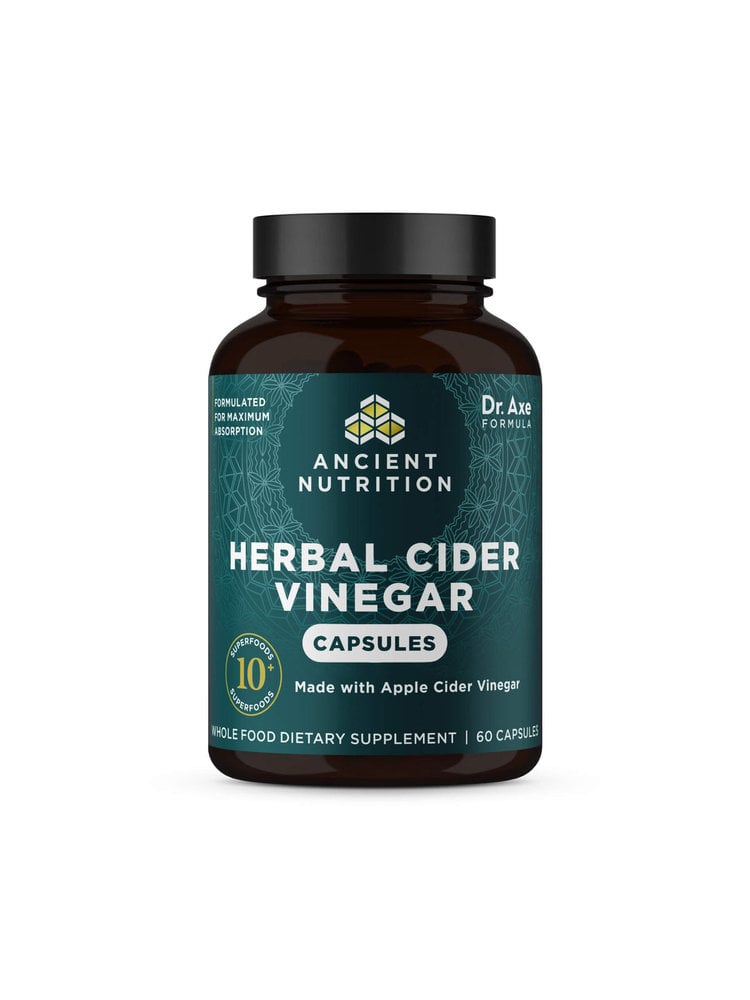 Ancient Nutrition Ancient Nutrition Herbal Cider Vinegar, 60cp.