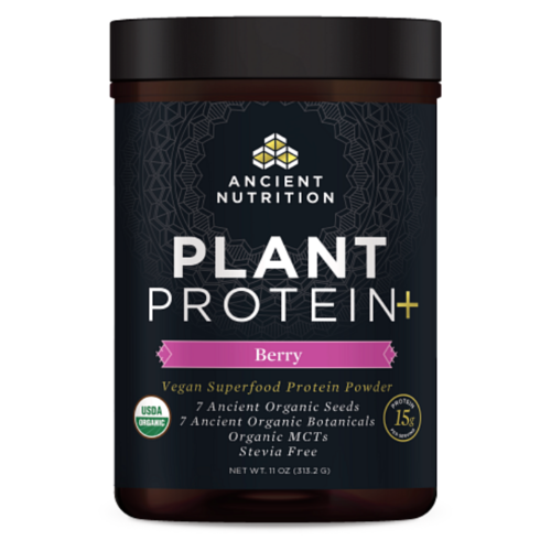 Ancient Nutrition Ancient Nutrition, Plant Protein, Berry (12 servings)