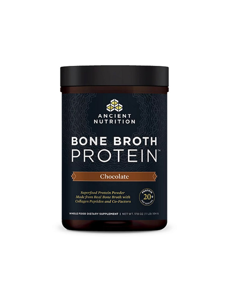 Ancient Nutrition Ancient Nutrition Bone Broth Protein Powder, Chocolate (20 servings)